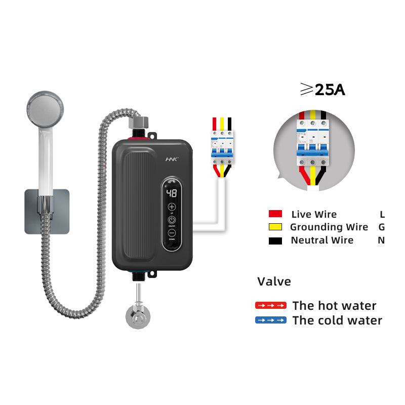 HNK D5581D10 tankless electric water heater main image 05