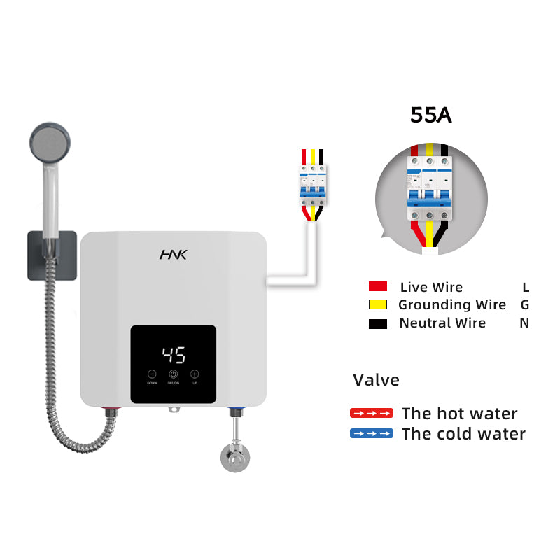 HNK d1234d1 tankless electric water heater main image 05