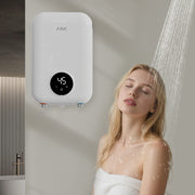 HNK 8500W Tankless Electric Water Heater, 220V, Touchscreen Temperature Control, IPX4