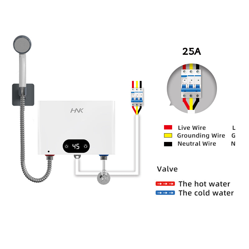 HNK 31D tankless electric water heater main image 05