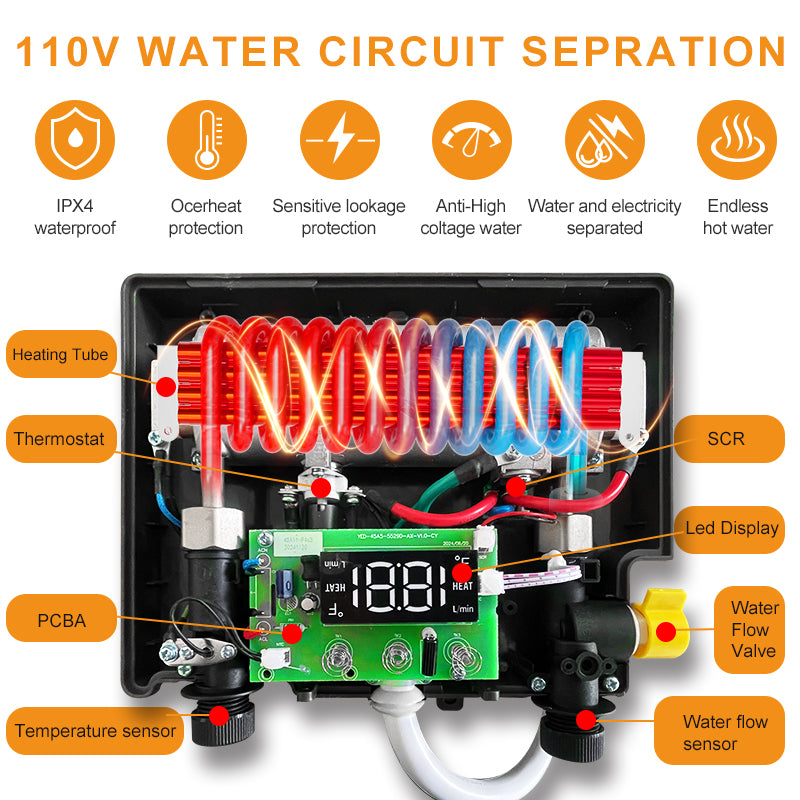 HNK D3548A11 tankless electric water heater main image 05
