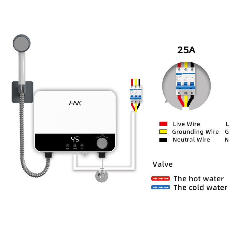 HNK D5545D1 tankless electric water heater main image 05